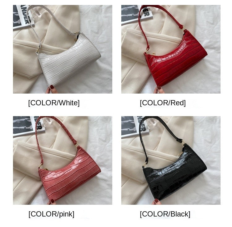 Fashion Exquisite Shopping Bag Retro Casual Women Totes Shoulder Bags Female Leather Solid Color Chain Handbag for Women 2024