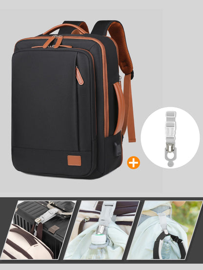 The New Unisex Backpack for Short-Distance Business Trips, Lightweight Travel Bag, Computer School Bag Storage Bag Combination