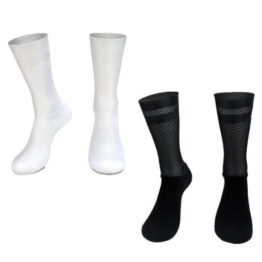 Aero New Team Pro Anti Socks Slip Silicone Cycling Socks Men Bicycle Sport Running Bike Socks Calcetines Ciclismo