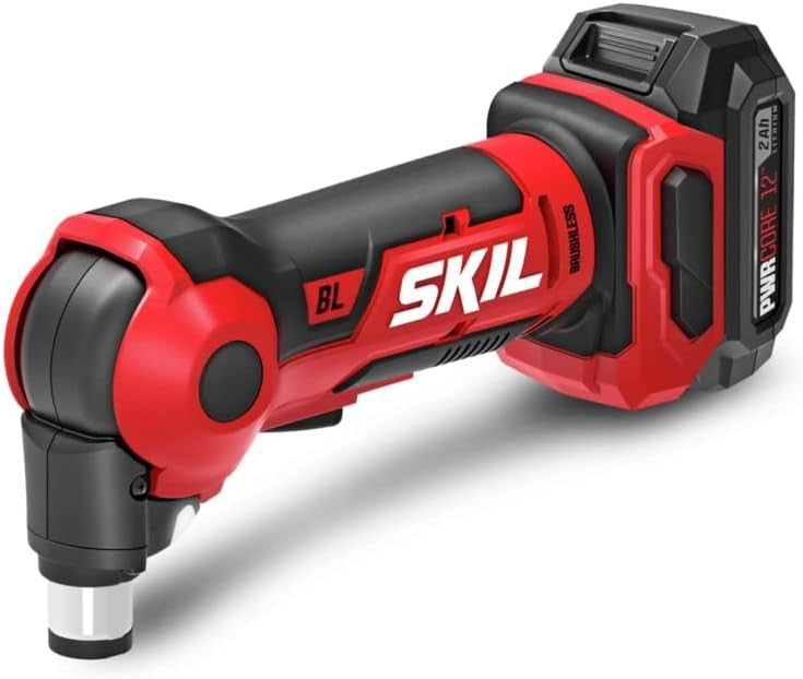 Kit de Martelo Automático 12V Brushless com Bateria USB-C de 2.0Ah e Carregador de 20W, Modelo AH6552A-11