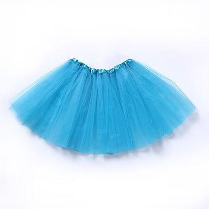 Tutu Skirt Women Girls 80s Vintage Ballet Dance Skirt Layered Short Mini Skirt Vintage Petticoat Layered Mesh Ballet Underskirt