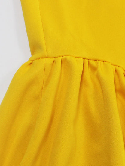 Ele Pure Color Wrap around Midi Skirt for Women Sli Faionable Transoceanic New Arrival A-Line Long Skirt