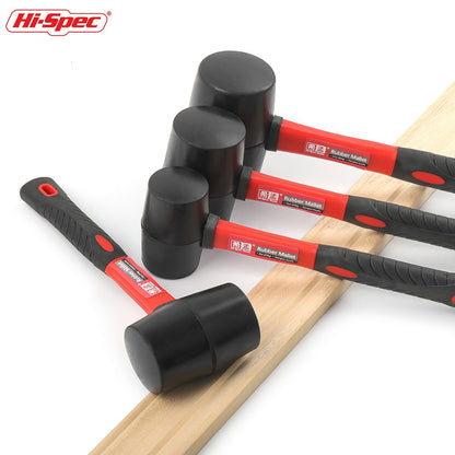 Hi-Spec 1PC Martelo de Borracha Resistente de Dupla Face Mini Martelo Doméstico Martelo Multifuncional Ferramenta Manual 8/12/16/24 Oz