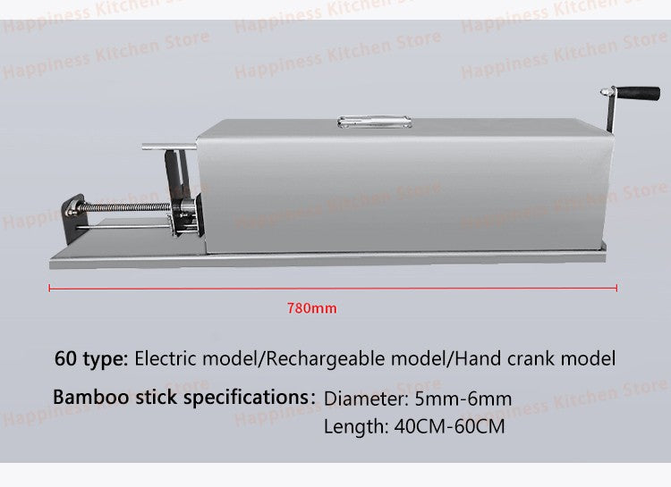 Commercial Spiral Potato Making Machine Potato Twister Automatic Stretch Potato Stick Maker Stainless Steel Food Processor