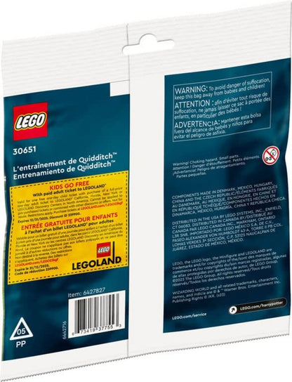 LEGO Harry Potter: Polibag de Treino de Quadribol 30651 para Maiores de 6 Anos Presente de Aniversário e Natal (55 Peças)