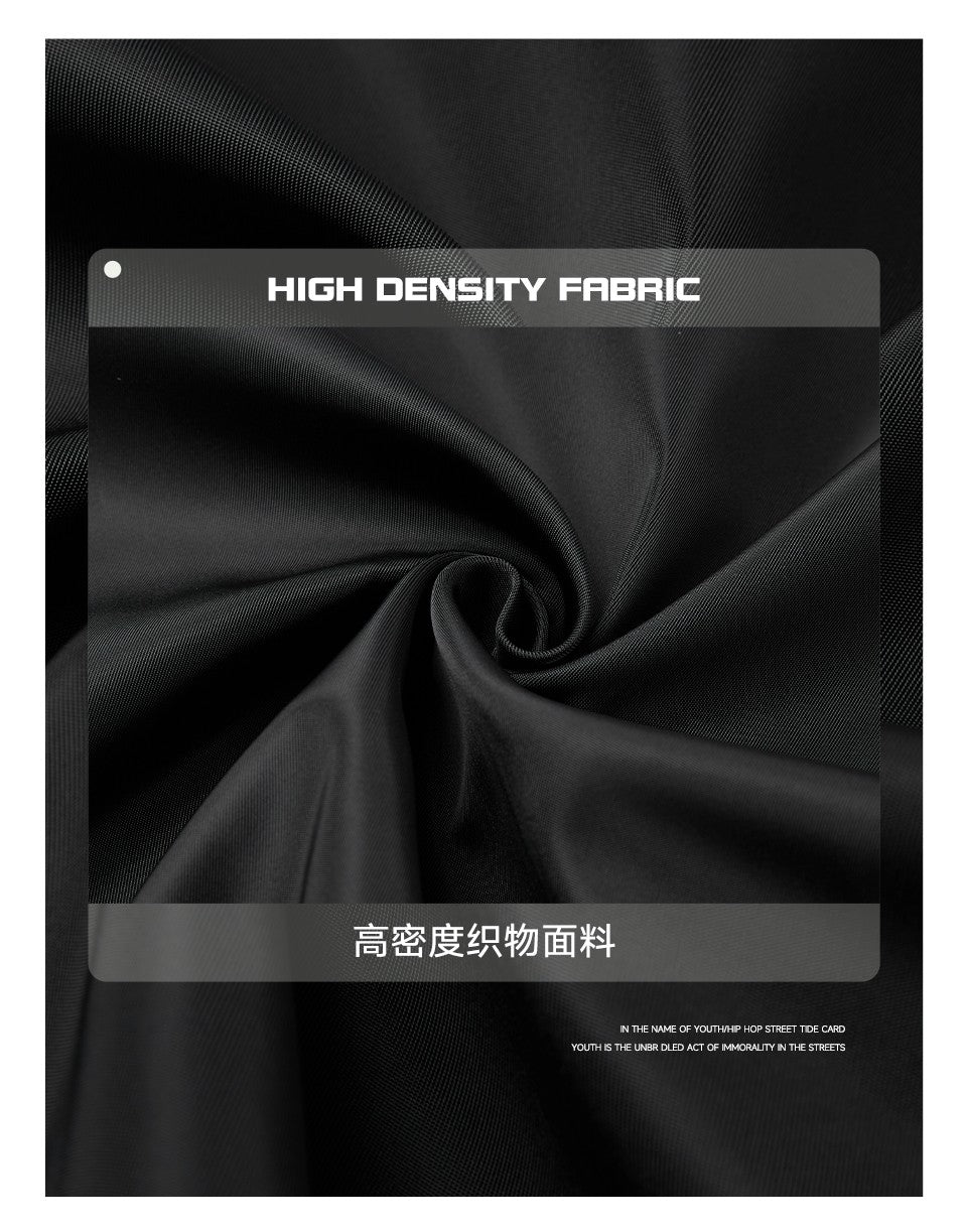 LEE Original Black Fashion Fanny Pack Women Men Korea Style Waterproof Nylon Crossbody Chest Bag Sport Phone Shoulder Waist Bag