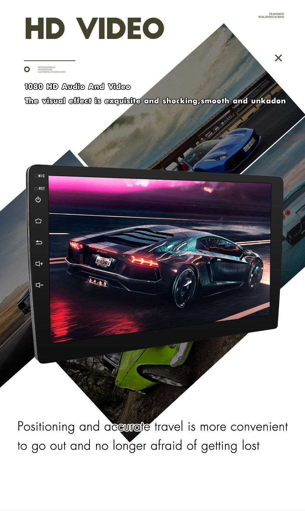 ESSGOO 2 Din Android Car Radio Carplay 7 9 10 Polegadas Carro Multimídia Vídeo Player Estéreo Rádio GPS Para Estilo Tesla Nissan Hyundai