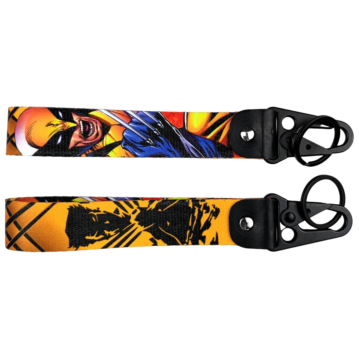 Chaveiro de bico de águia de figuras legais de anime, cordões curtos usados ​​em corda de telefone, suporte de crachá, pingente USB, cordão de chave portátil