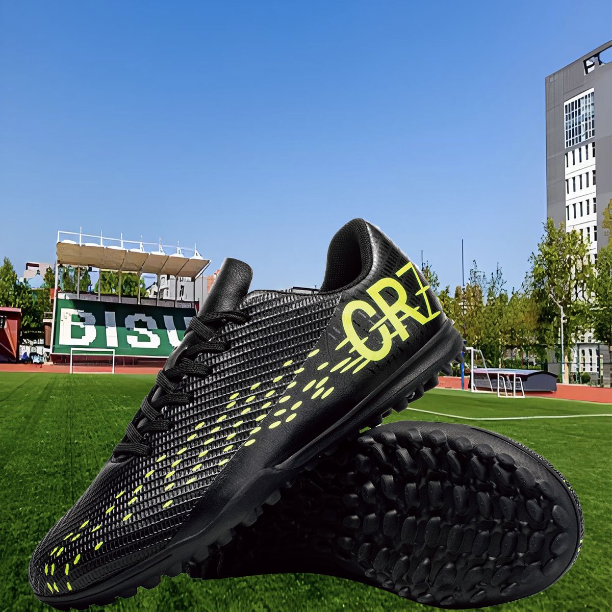 Men's Tf/Ag Society Cleats Soccer Shoes Professional Indoor Football Boots Fast Match Sneakers for Boys Original Field Gear