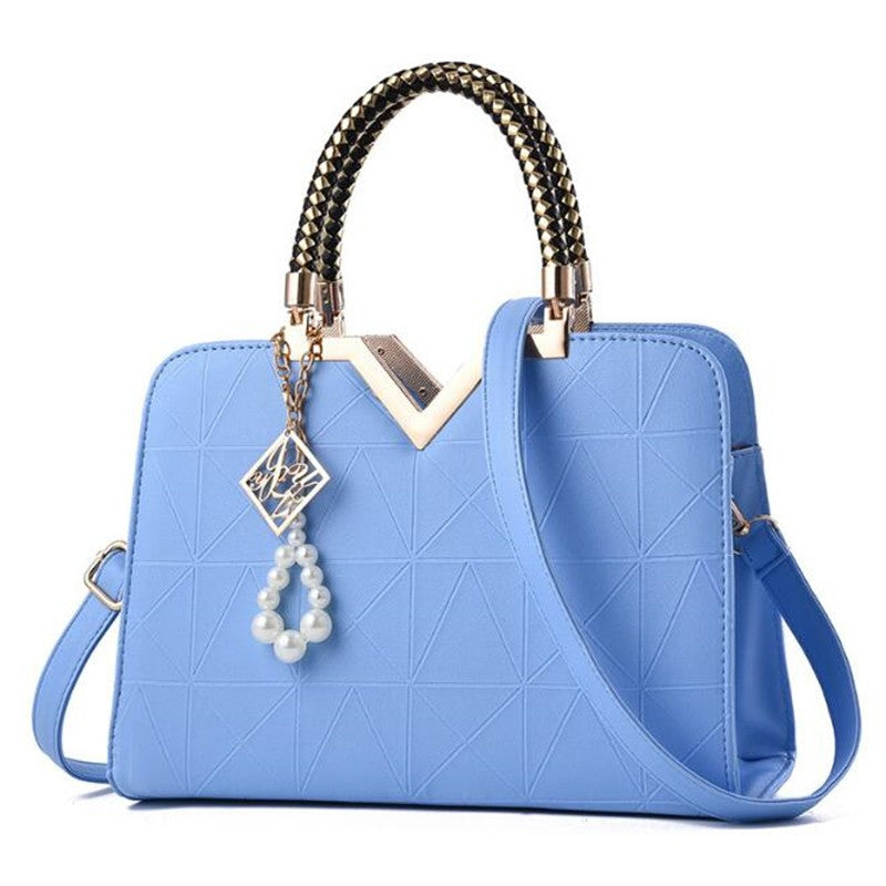 Luxury Design Handbag Women PU Leather Fashion Brand Crossbody Bags Large Capacity Shoulder Messenger Bag Travel Shopping Totes