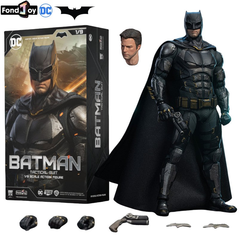1/9 Original Fondjoy Bruce Wayne Batman Liga da Justiça Traje Tático Boneco de Ação Filme Zack Snyder's Detective Comics Brinquedos