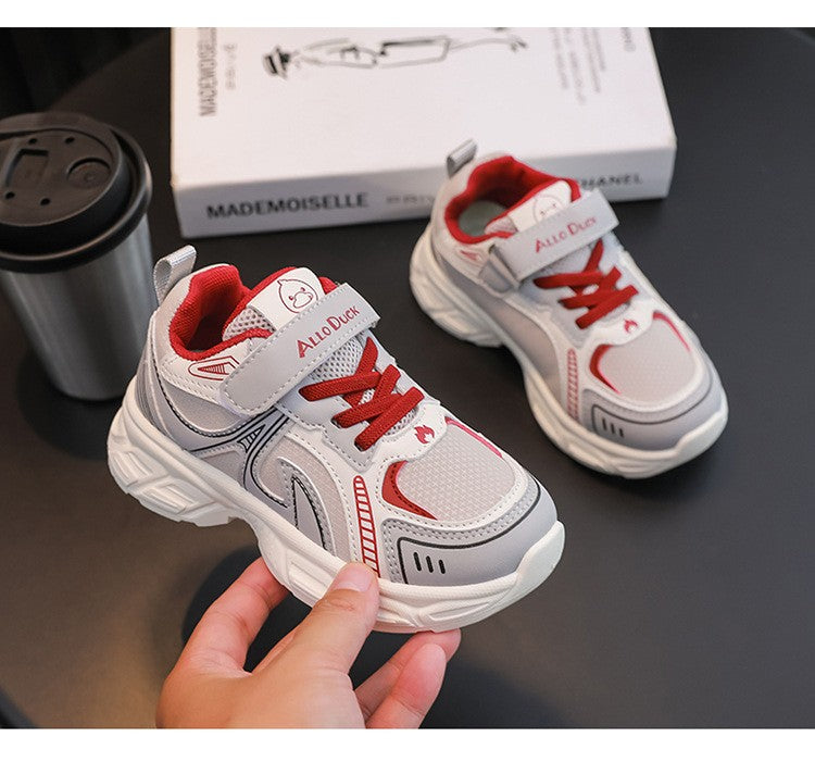 2025 Spring Autumn New Boys Kids Sport Shoes Girl Baby Toddler Mesh Breathable Casual Running Shoes Soft Soled Children Sneakers