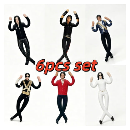 Abstract Michael Jackson Figure Creative Rat Jerky Doll Stuffed Ornament Bendable Rat Jerky Figurine Props Laoshu Gan Doll