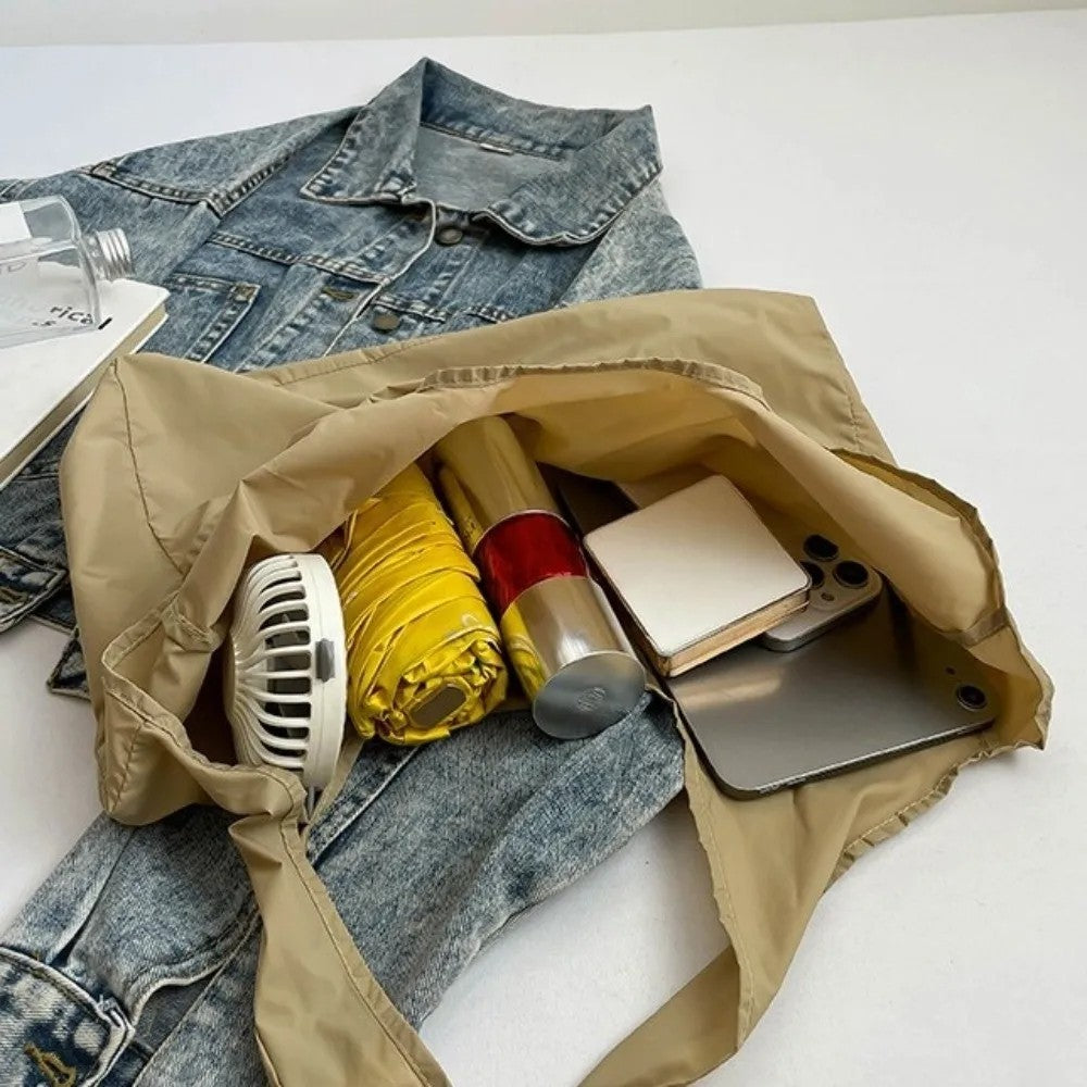 New Mini Keychain Tote Bag with Key Ring Expandable Supermarket Eco-Friendly Bag Reusable Foldable Handbag for Travel