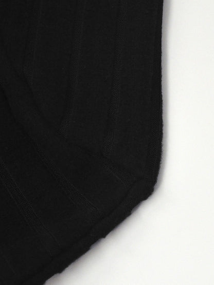 New Sexy Mini Dress For Women Autumn Black Solid Turtleneck Long Sleeves Sheath