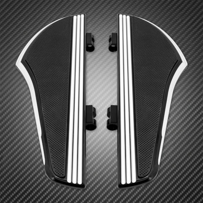 Pedaleiras Antiderrapantes Dianteiras para Motocicleta Harley Softail Fatboy Deluxe Touring Electra Glide FLHR