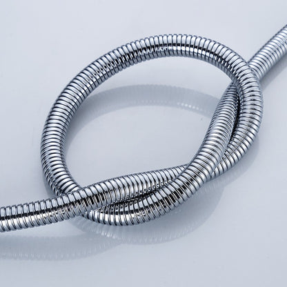 Mangueira de chuveiro flexível de aço inoxidável 1.5/2M Mangueira de água longa Mangueira de extensão Tubo de encanamento Acessórios de banheiro