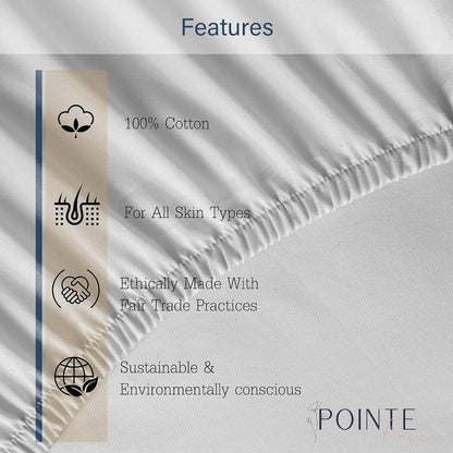 Heavy Weight Flannel Sheet Set 100% Cotton Snow Flakes Print Cal King Size Deep Pocket