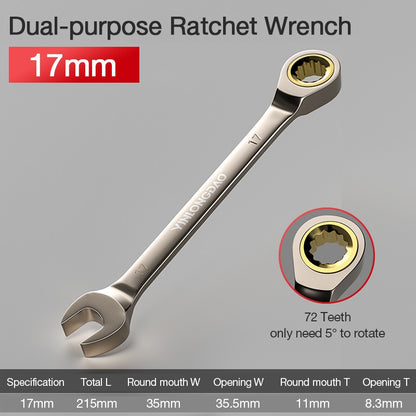 Chave Catraca Universal 72 Dentes Anel de Engrenagem Torquímetros Chaves Catraca Métrica Ferramentas Mecânicas para Reparo Automotivo