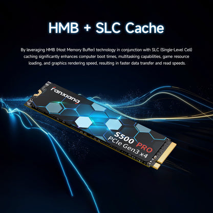 Fanxiang S500 Pro M.2 SSD Disco Rígido 1TB 2TB 3500MB/s NVMe M2 SSD 512GB PCIe 3.0 Unidade de Estado Sólido Interna Para Notebook PC de Mesa