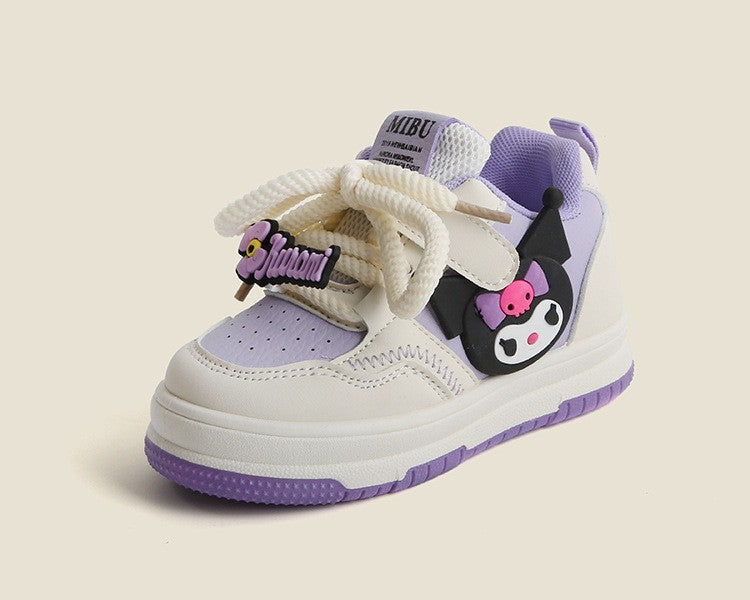 2025 Children's Casual Shoes Girls Comfortable Board Shoes Breathable Non Slip Running Shoes Sneakers