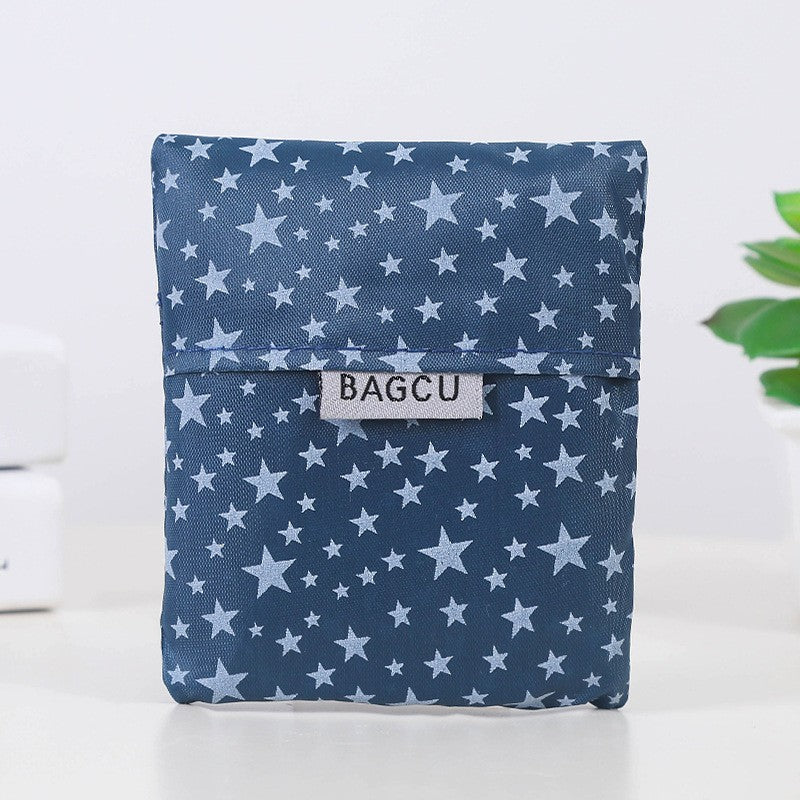 Reusable Foldable Supermarket Shop Large Folding Shopping Bag Easy to Carry Eco-friendly Big Capacity Eco Storage Handbag