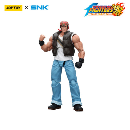 Warhammer SNK 1/18 Action Figures KOF 98UM Ikari Warriors Team Leona Heidern Ralf Jones Clark Still Stage Base-Japan Street