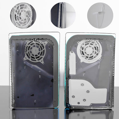 Disc Edition Faceplate with Cooling Vent Cover Shell Panels for PS5 Fat Console Protective Case Accessories for PlayStation5