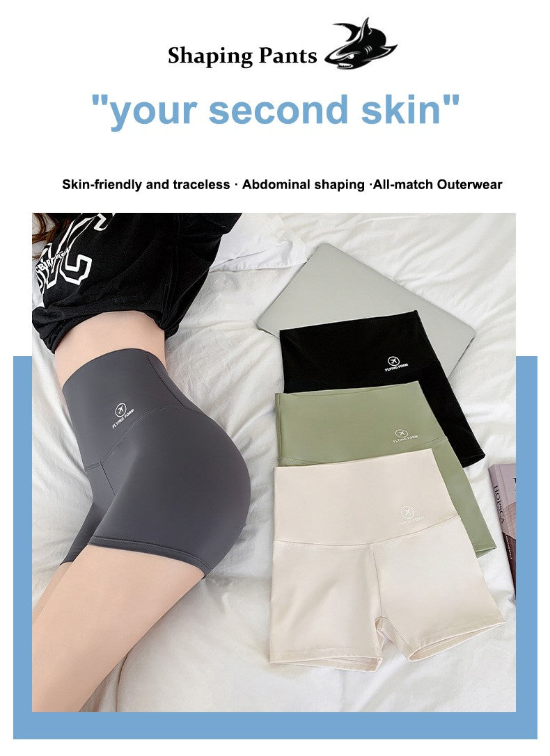 2023 Summer Sports Yoga Shorts Women Letter Embroidery Biker Shorts Women High Waist Casual Streetwear Elastic Female Underwear