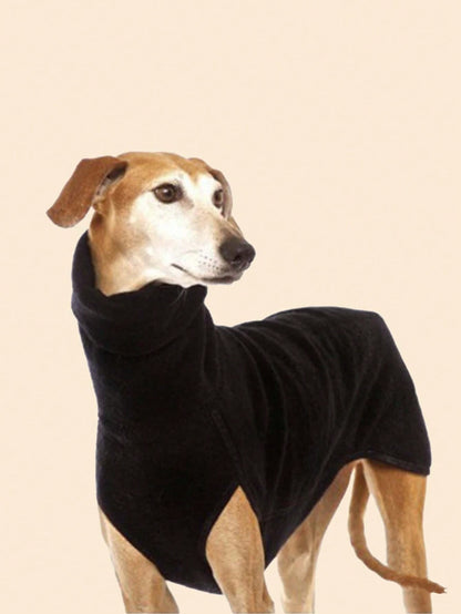 Roupas para Galgos, Pijama de Inverno para Cães Macacão Gola Alta Elástico Roupas para Galgos Roupa de Estimação Casaco para Cães de Porte Médio, Gran