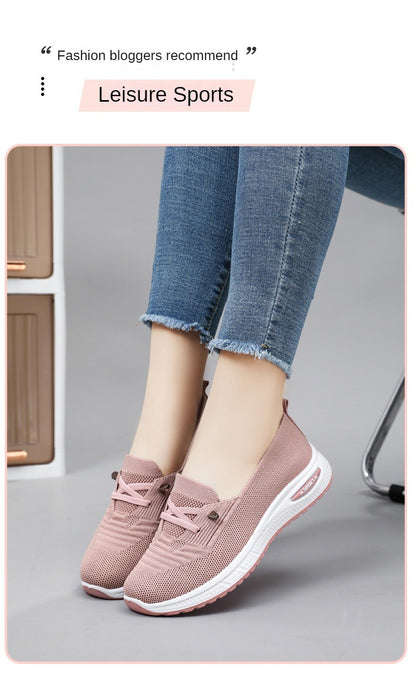 ?Women's Shoes 2025 Casual Sneakers Breathable Mesh Chunky Sole Affordable Free Shipping?
