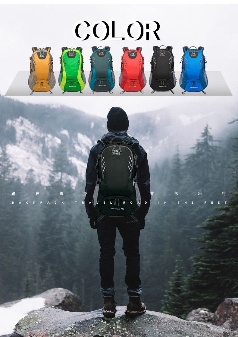 Mochilas de Caminhada Impermeáveis Masculinas e Femininas para Atividades ao Ar Livre, Montanhismo, Viagens, Esportes, Mochila de Grande Capacidade para Acampamento