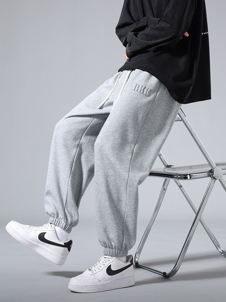 Men's Jogger Cotton/Polyester Sweatpants Big Size 8XL 7XL 6XL Sports Baggy Pants Sting Banding  Hip Hop Loose Harem Trousers