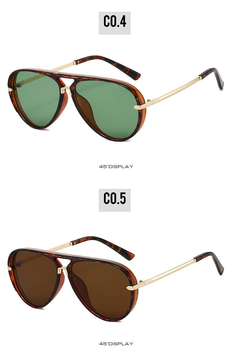 2025 Aviation Sunglasses Women Brand Designer Pilot Sun Glasses Uv400 Simple Fashion Suitable Shades