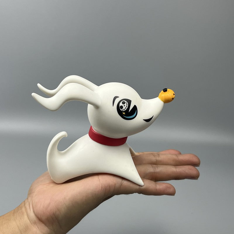 Disney Cartoon Anime O Pesadelo Antes do Natal Zero O Cão Fantasma Action Figure Bonecos Brinquedos Modelo Colecionável Fofo Presente
