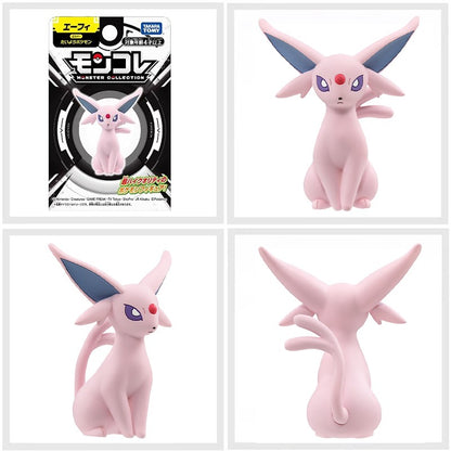 Original TAKARA TOMY Pokemon Figurine Toys Mimikyu Sylveon Lapras Charizard Umbreon Vaporeon Snorlax Model Dolls Birthday Gifts