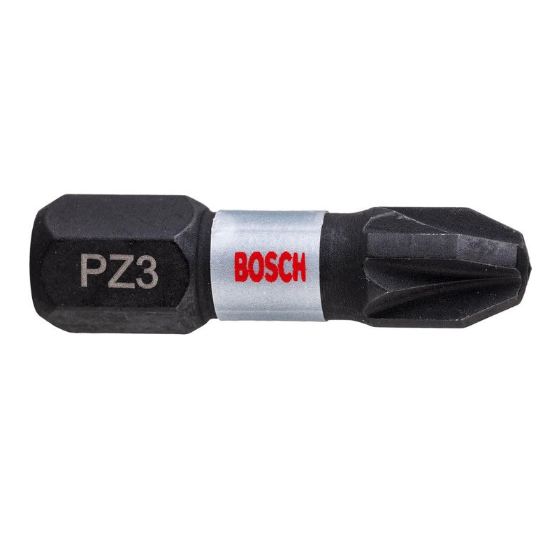 BOSCH Original Ponta de Parafusadeira Impact Control PH1/PH2/PH3/PZ2/PZ3 Aço Modificado S2 Alta Dureza Acessórios para Ferramentas Elétricas