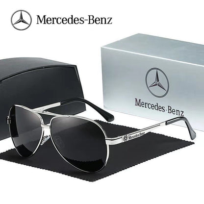 For Mercedes Benz A B C E S V Class GLB GLC GLE AMG Pilot SLK SLC ML Car High Men Anti Glare Driver Goggles Polarized Sunglasses