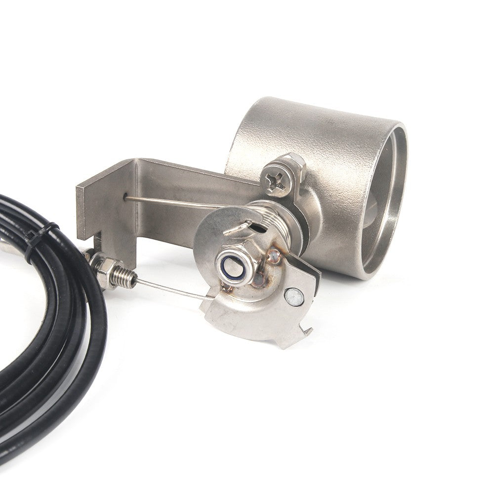 Manual Operation Motorbike Exhaust Control Valve2" 51mm/2.36" 60mm Exhaust Control Valve - Can Be Welded / Waterproof Design