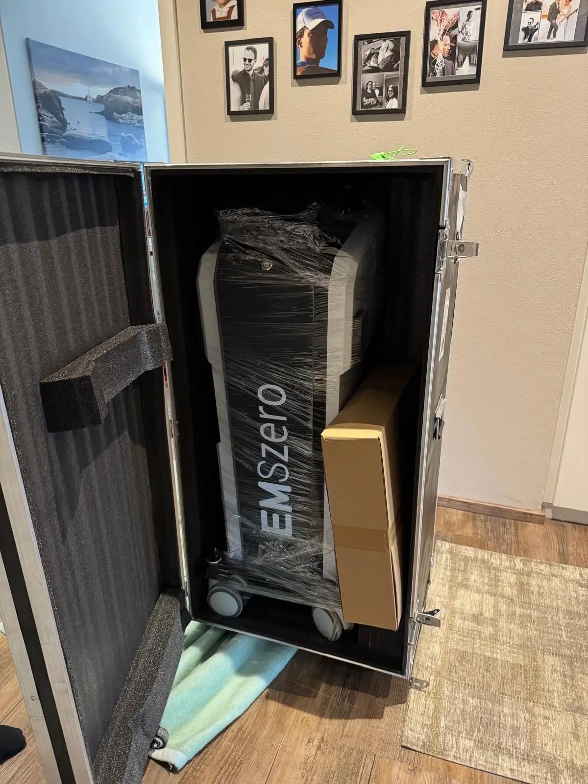 EMSzero HIEMT RF High Intensity Vibration Pulse Electronic Body Shaping Massage Muscle Massage