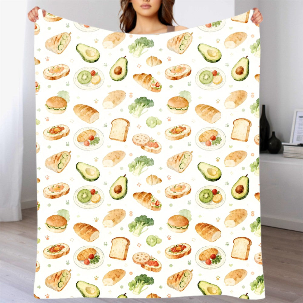 Heavyweight  Flannel | Festive Gift Selectio | Soft and delicate | Keep warm | Room Decor Blanket, Camping Stuff
