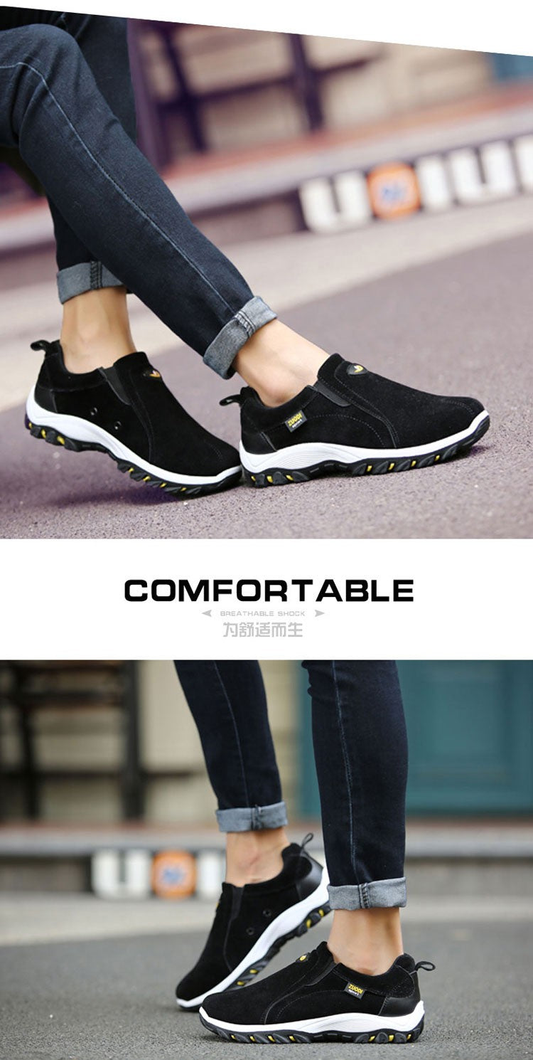 Men's Fashionable Casual Sports Shoes, Outdoor Walking and Hiking Shoes, Loafers, Comfortable Shoes, Lightweight, Plus Size38-50