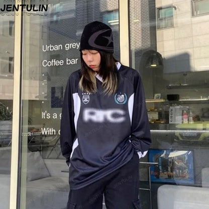 Y2K Harajuku Street Boomerang Satr pattern Beanies Autumn Unisex Warm Knitted Hat Hot Girl Outdoor Casual Man Hip Hop Caps