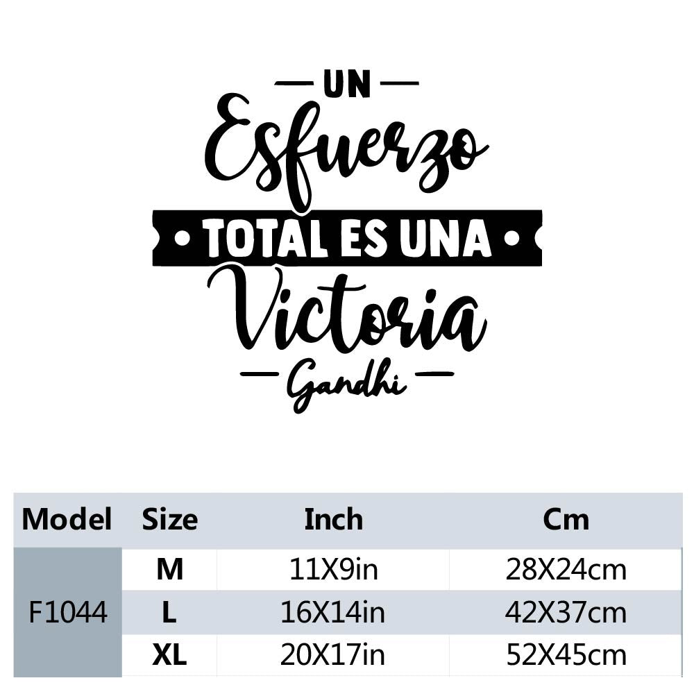 1 pc meaningful spanish text Wall Sticker Home Decoration wallpaper Accessories For Baby Kids Rooms Decor Mural