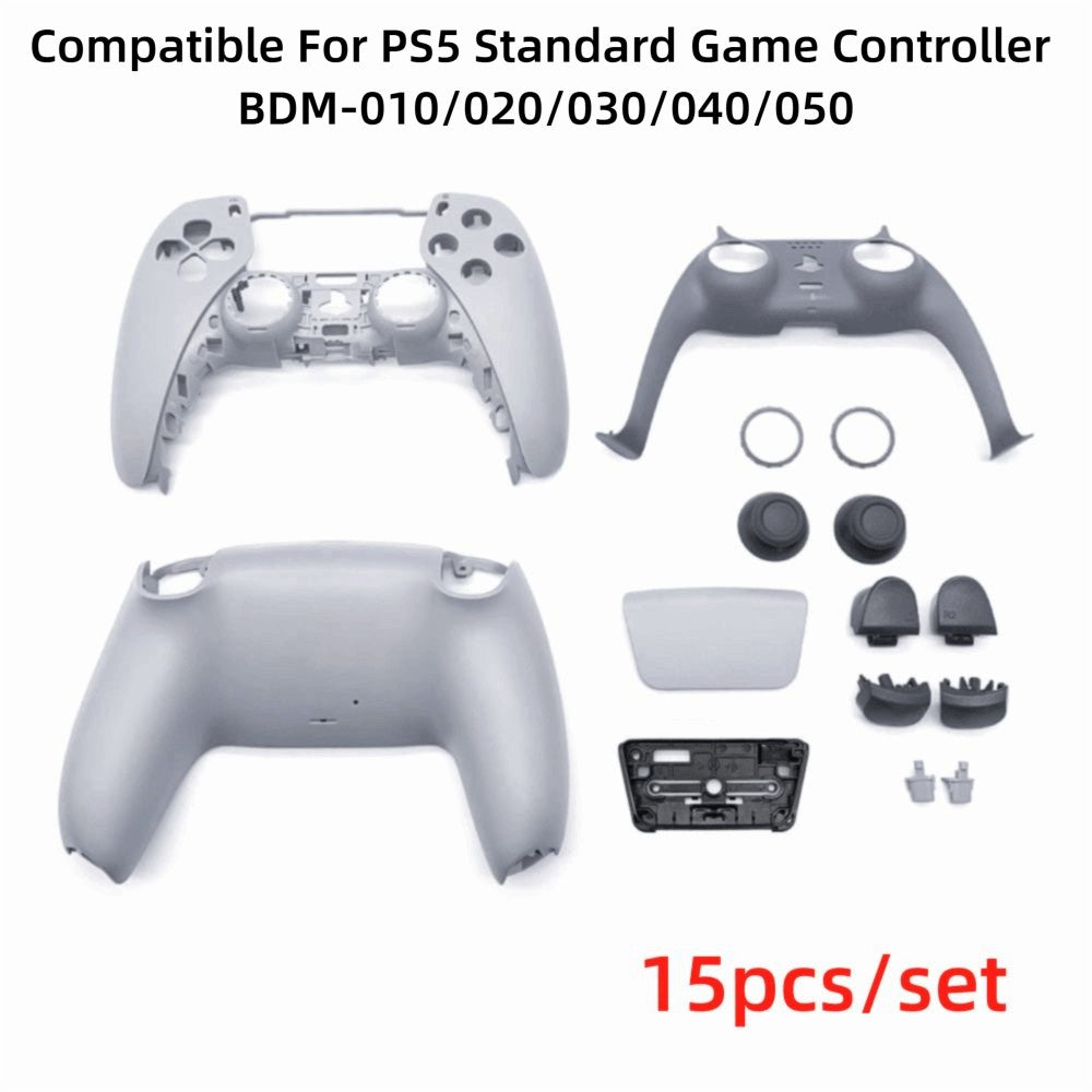 11/15pcs Set Limited 30th Anniversary Game Controller Shell Smooth Surface Controller Faceplate Cover for PS5 BDM010-050