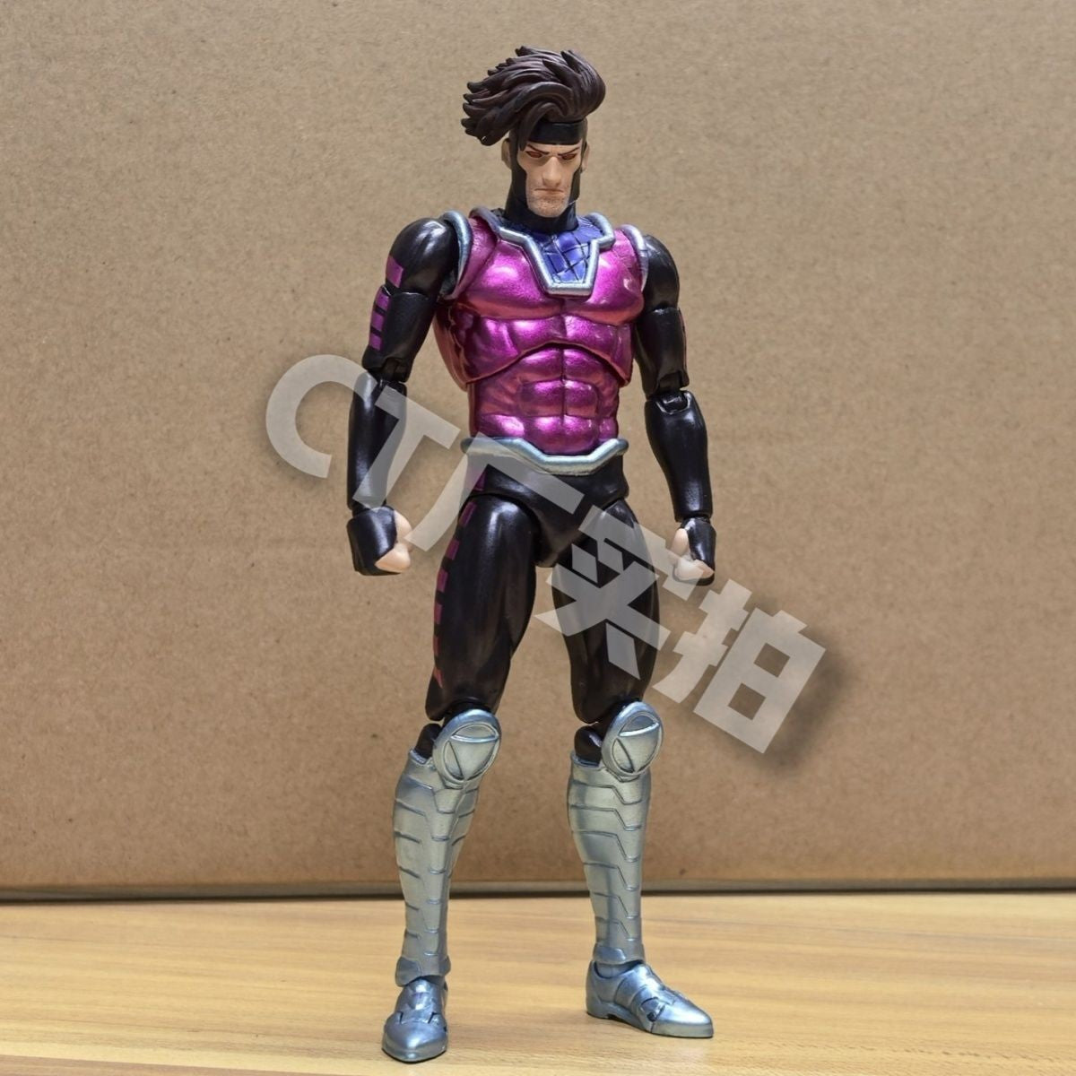 CT Toys Gambit Wolverine Figure Mafex 138 Hellverine Mafex 96 Boneco de Ação X-Men Marrom Quadrinhos SHF Modelo KO Boneco de Brinquedo
