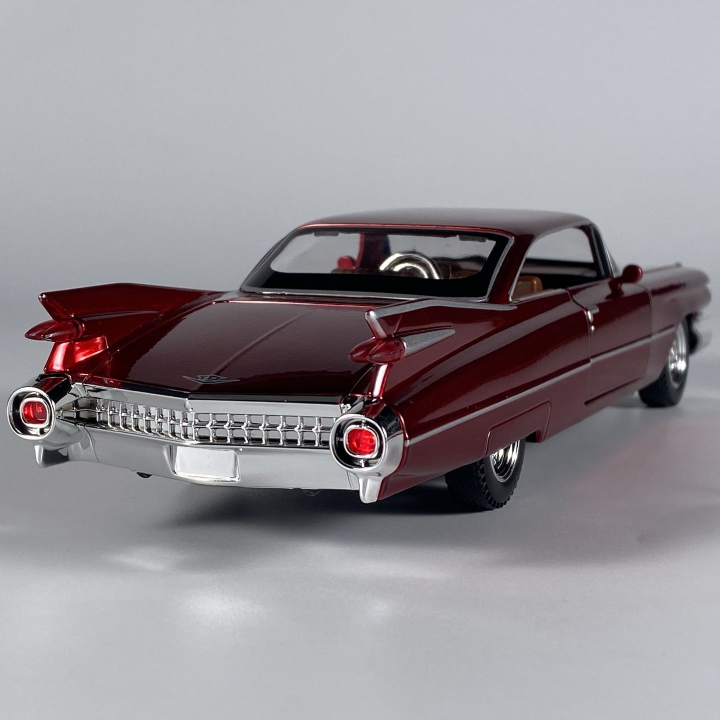 1:24 Cadillac Eldorado Biarritz 1959 Série 62 Liga Diecast Modelo Miniatura Voiture Decoração de Casa Presentes de Natal Para Crianças