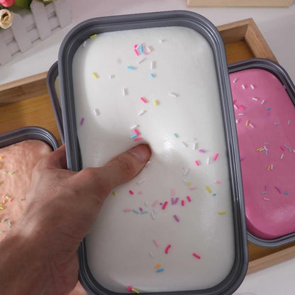 [CL]1Pc Box Cake Toy Slow Rising Squeeze Toy Butter Ice Cream Box Fidget Toy Anti Stress Release Hand Relax Gift[CL]