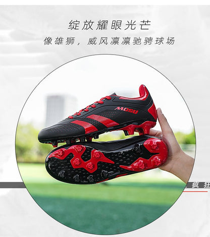 Men Original Football Shoes Professional Fast Soccer Shoes Society Cleats Low Cut Football Field Boots Sneaker Non-Slip Match