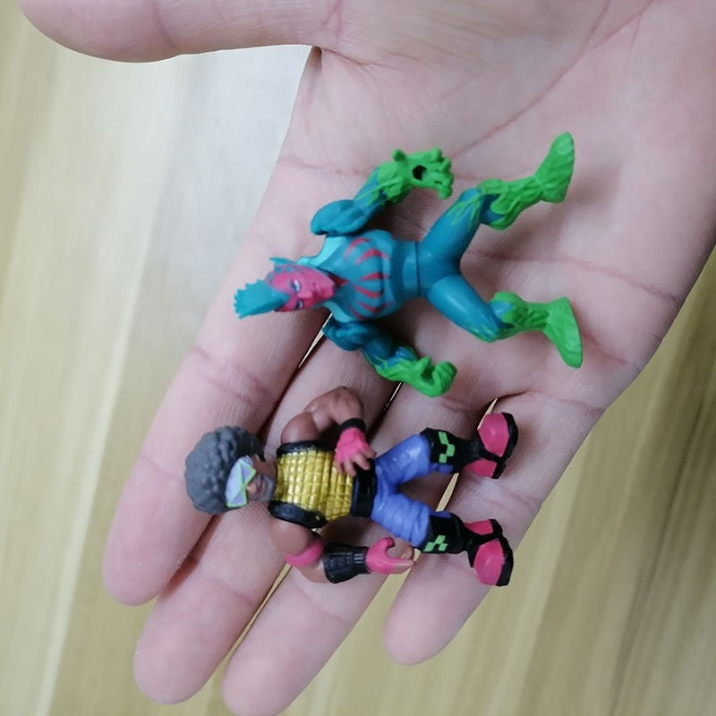 Fortnite Soldado Boneco de Ação EPICGames Brinquedos Fortnite Ferramentas de Coleta em Miniatura Peely Skull Trooper Fishstick Blackheart